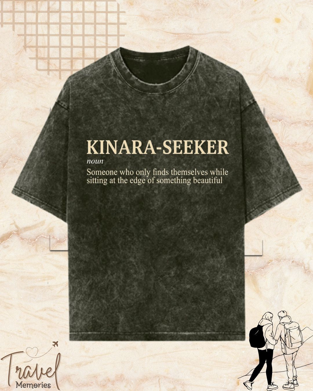Hinglish Minimalist Dictionary Travel Cotton Tshirt