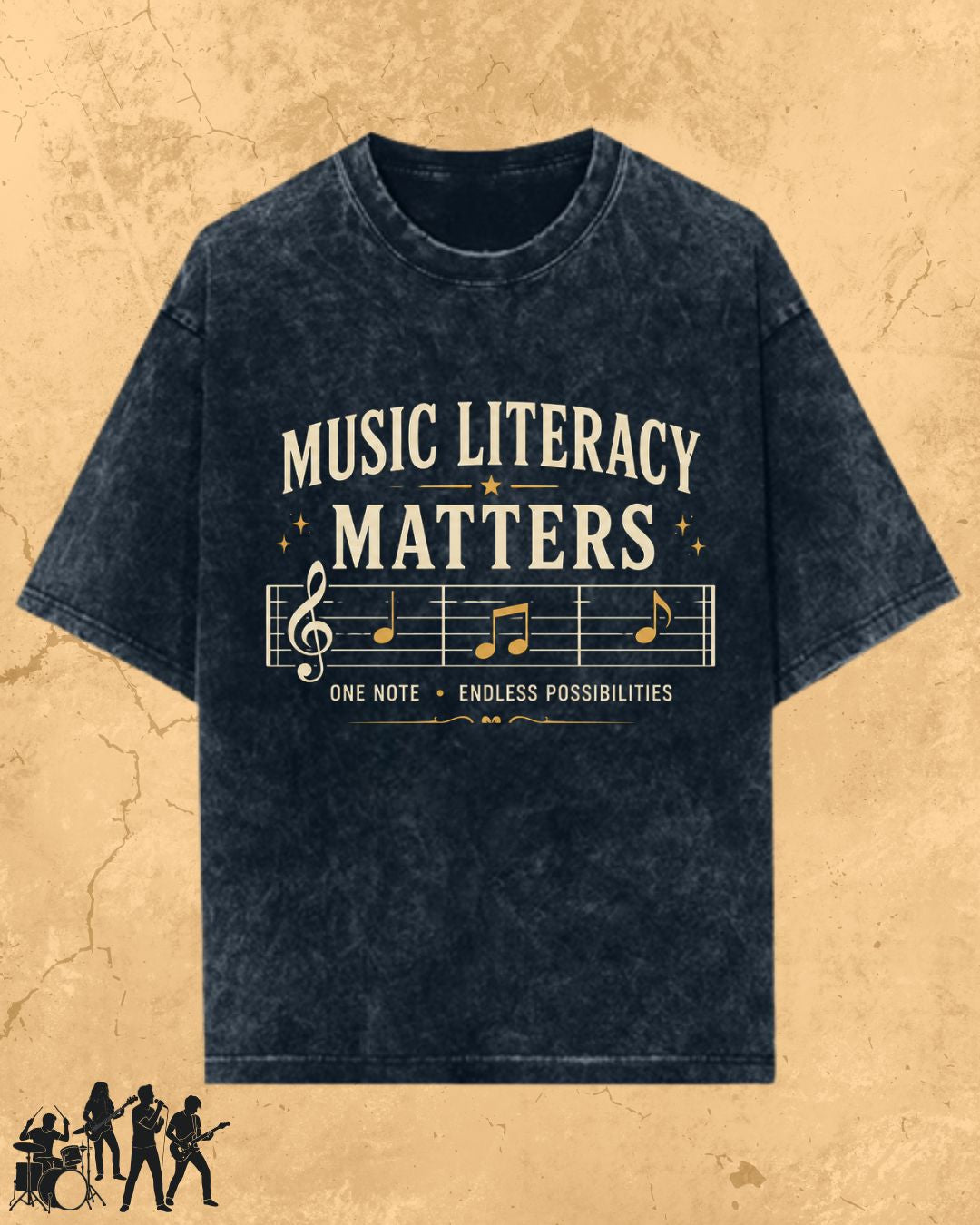 Music Literacy Matters Cotton T-Shirt