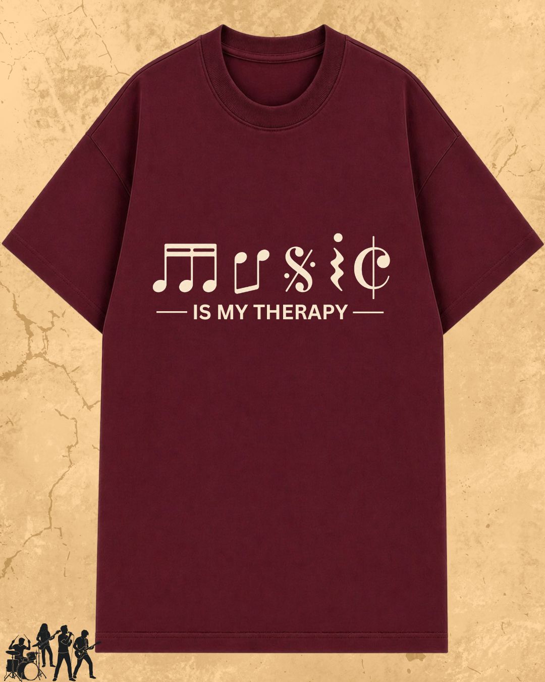 Music Cotton Tshirt
