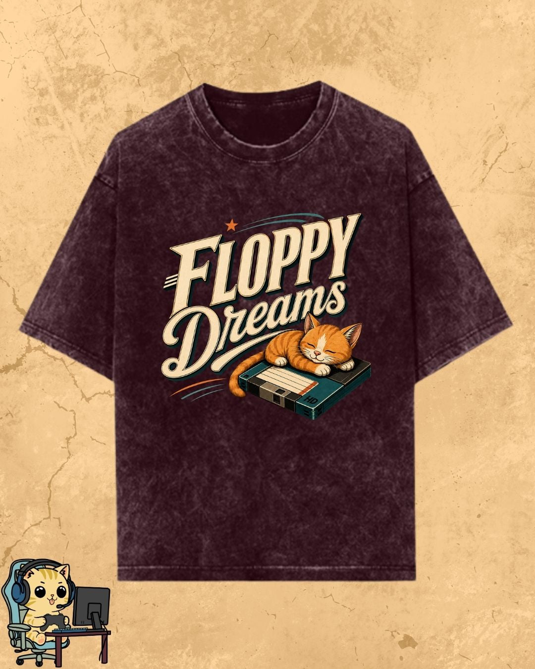 Purrfect Gamer Cotton Tshirt