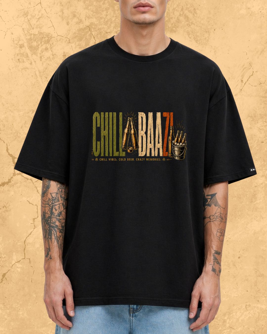 Beer Vibes Cotton Tshirt