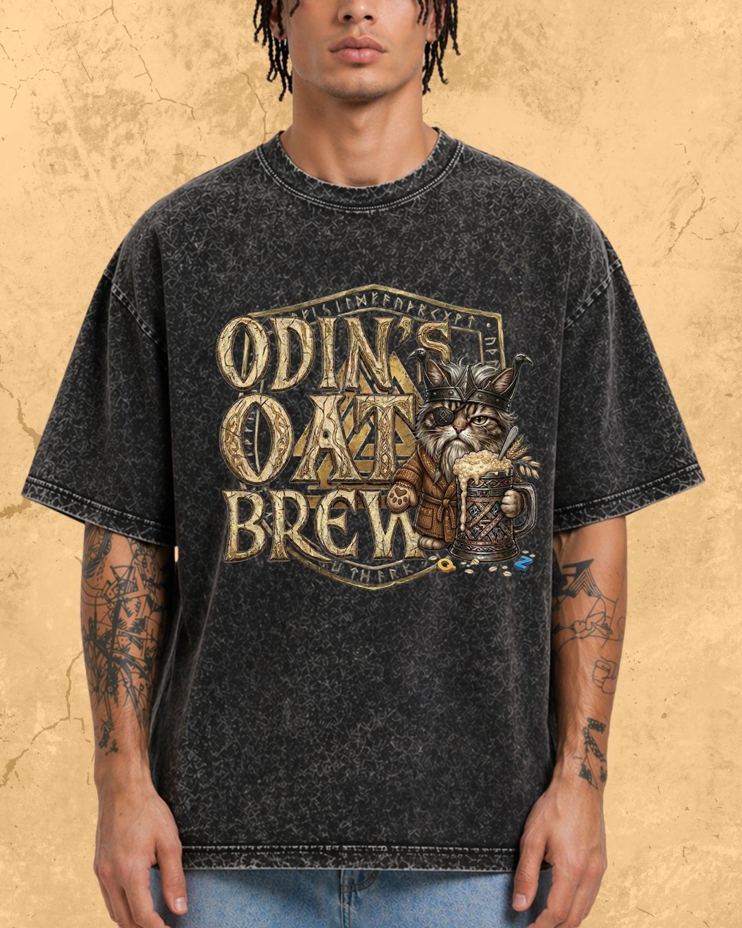 Mythic Beer Warrior Cotton T-Shirt