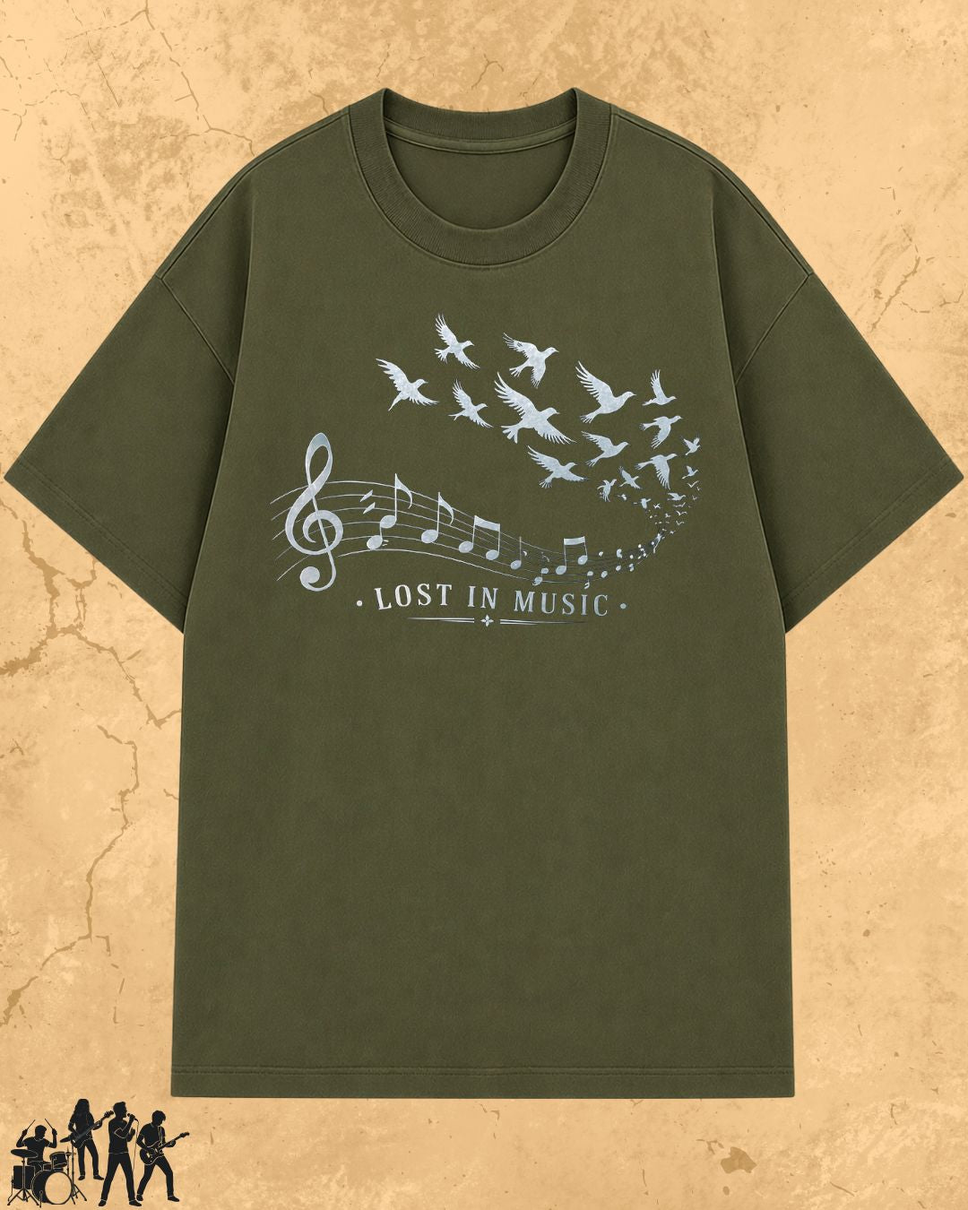 Music Freedom Cotton Tshirt
