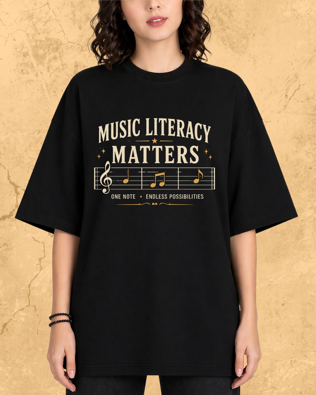 Music Literacy Matters Cotton T-Shirt