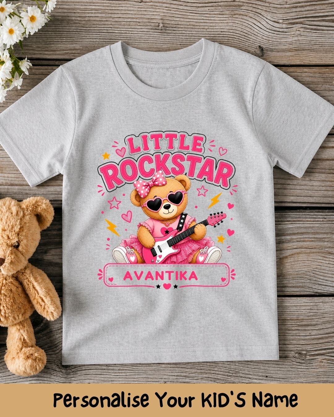 Rockstar Custom Kid's Cotton Tee