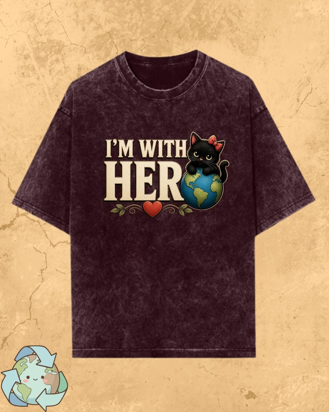 Purr Eco Life Cotton Tshirt