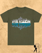 Mountain Reflection Cotton Tshirt