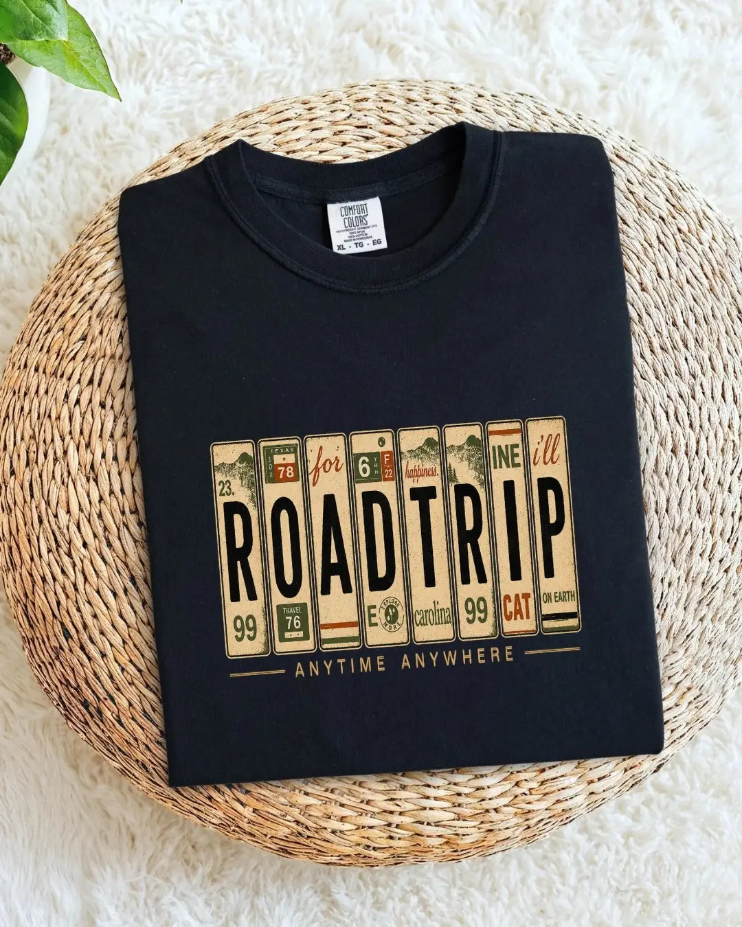Raasta Roadtrip Travel Cotton Tshirt