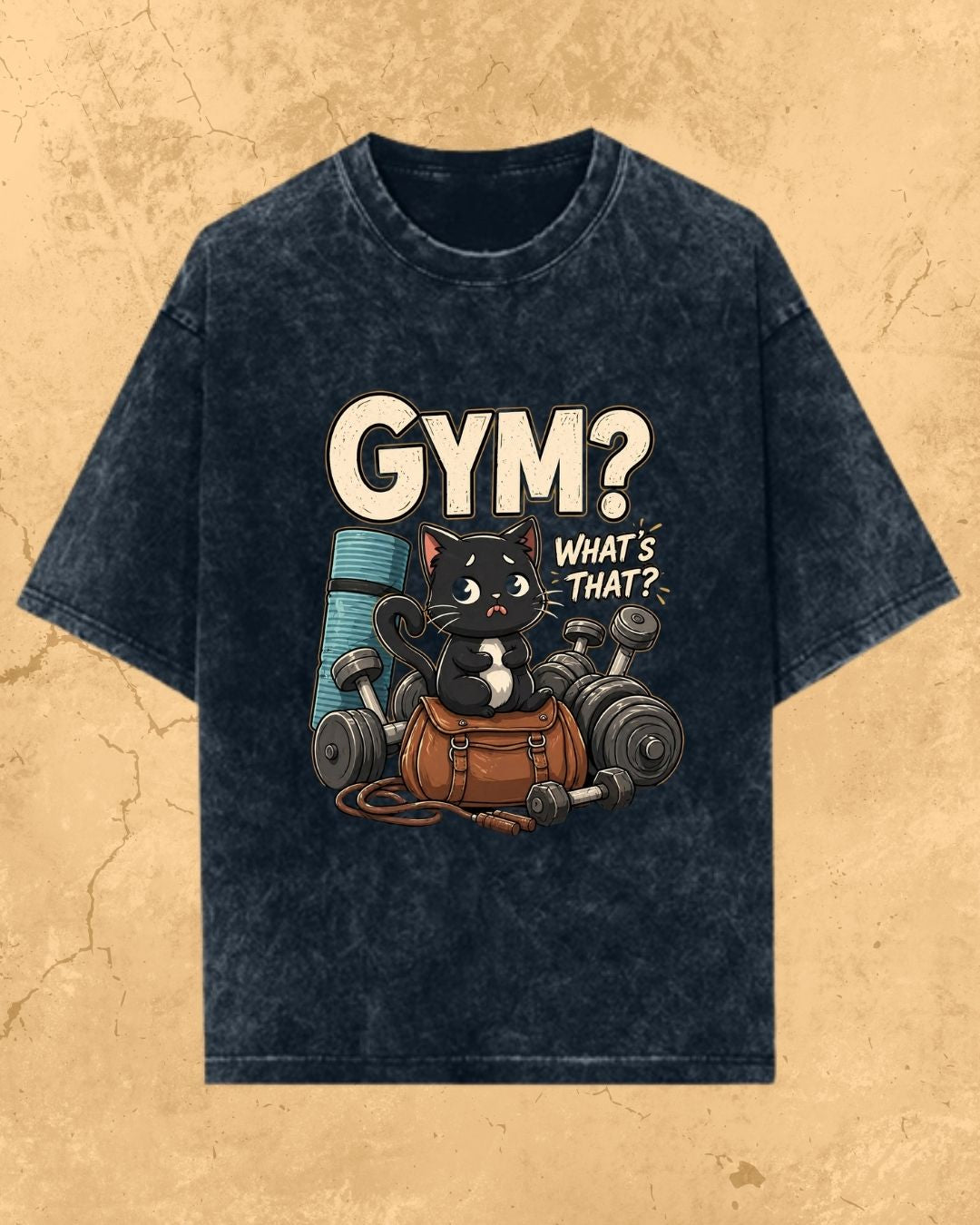 Meow Workout Cotton Tee