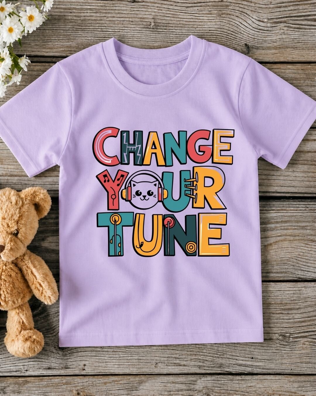 Music Kid Cotton Tee