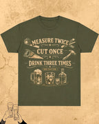 Beer Bond Statement Cotton T-Shirt