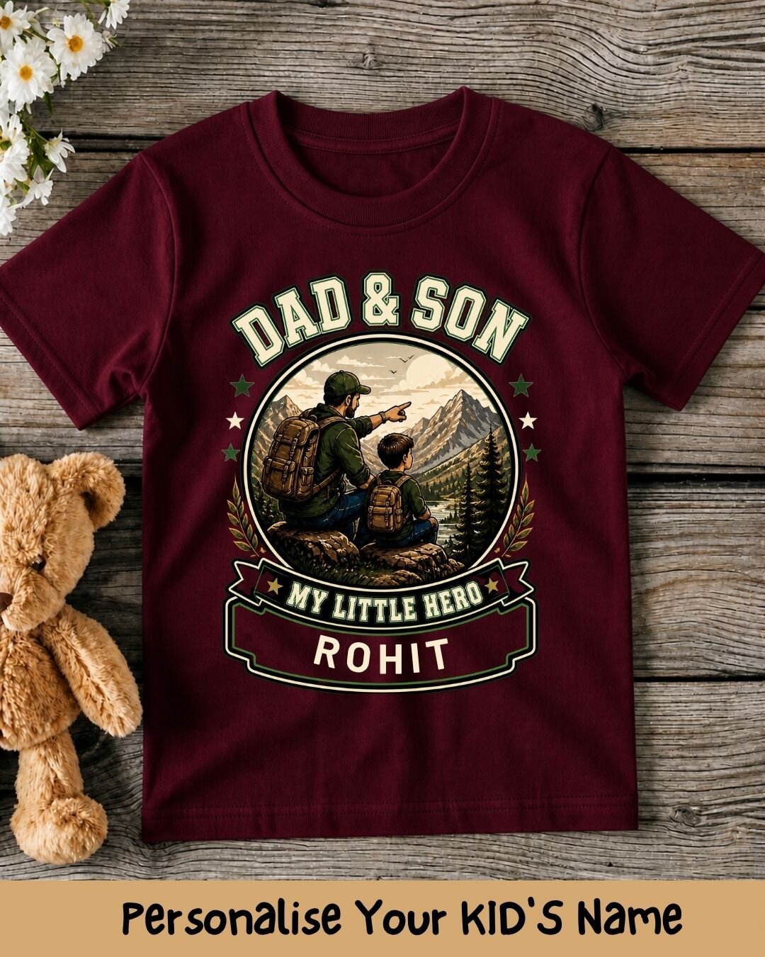 Family Bond Custom Kid's Cotton Tee