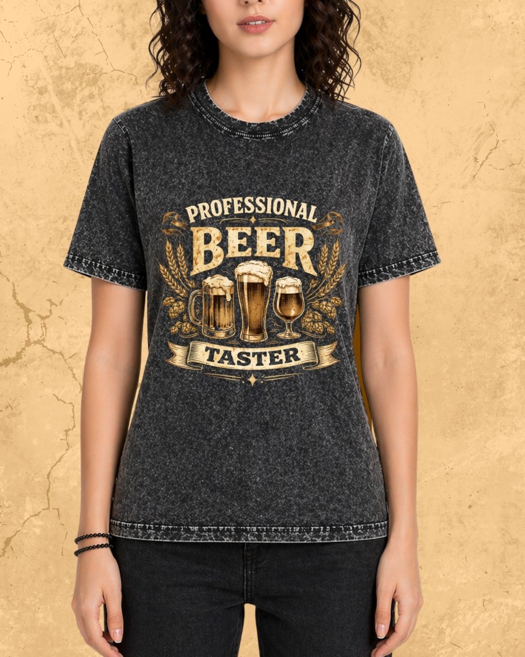 Beer Bond Statement Cotton T-Shirt
