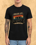 Retro Cassette Music Cotton Tshirt