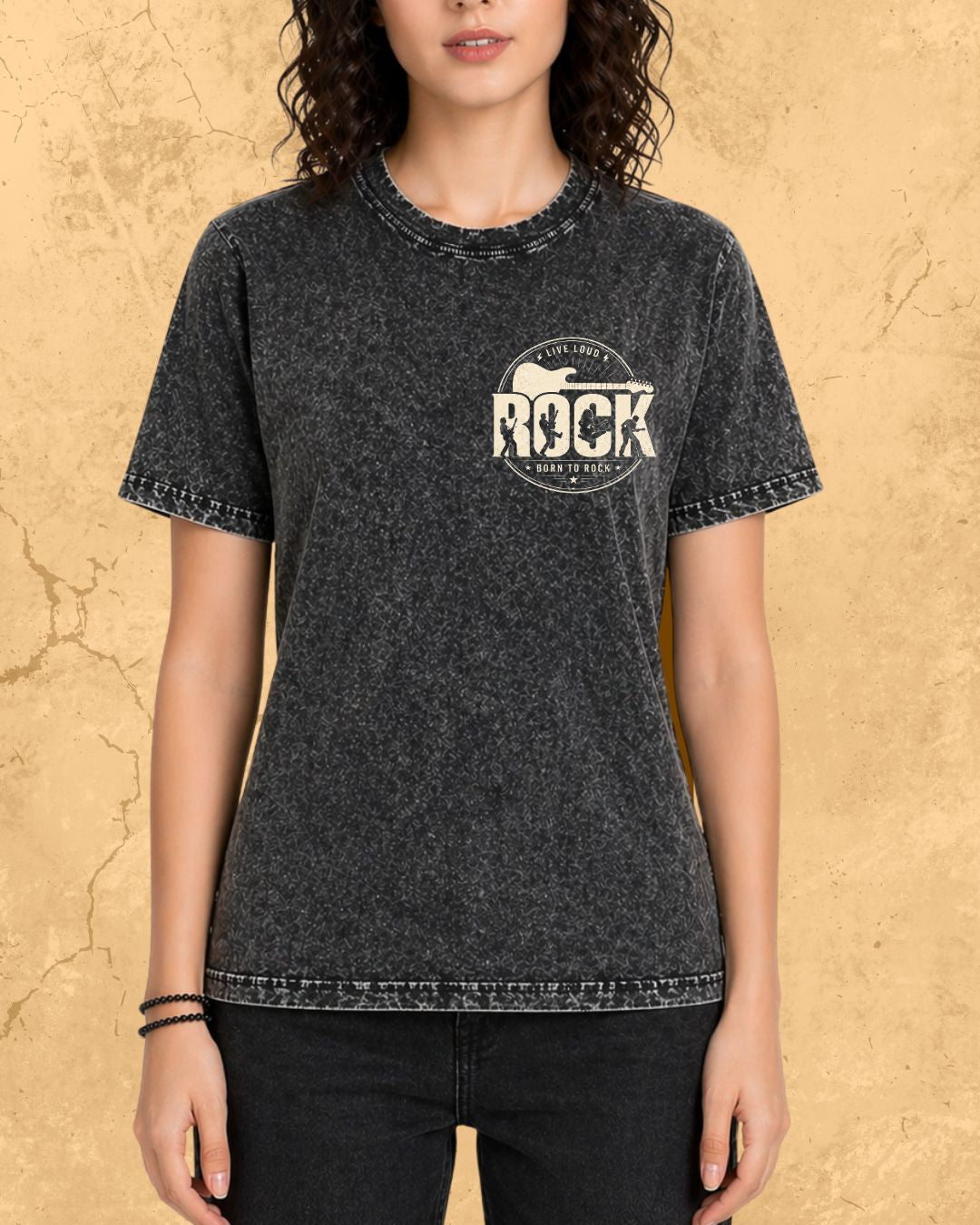 Rock Music Cotton Tshirt
