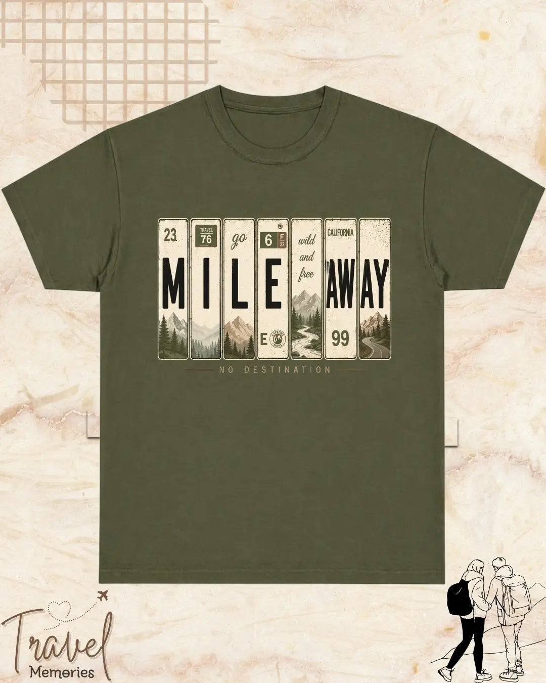 Raasta Roadtrip Travel Cotton Tshirt