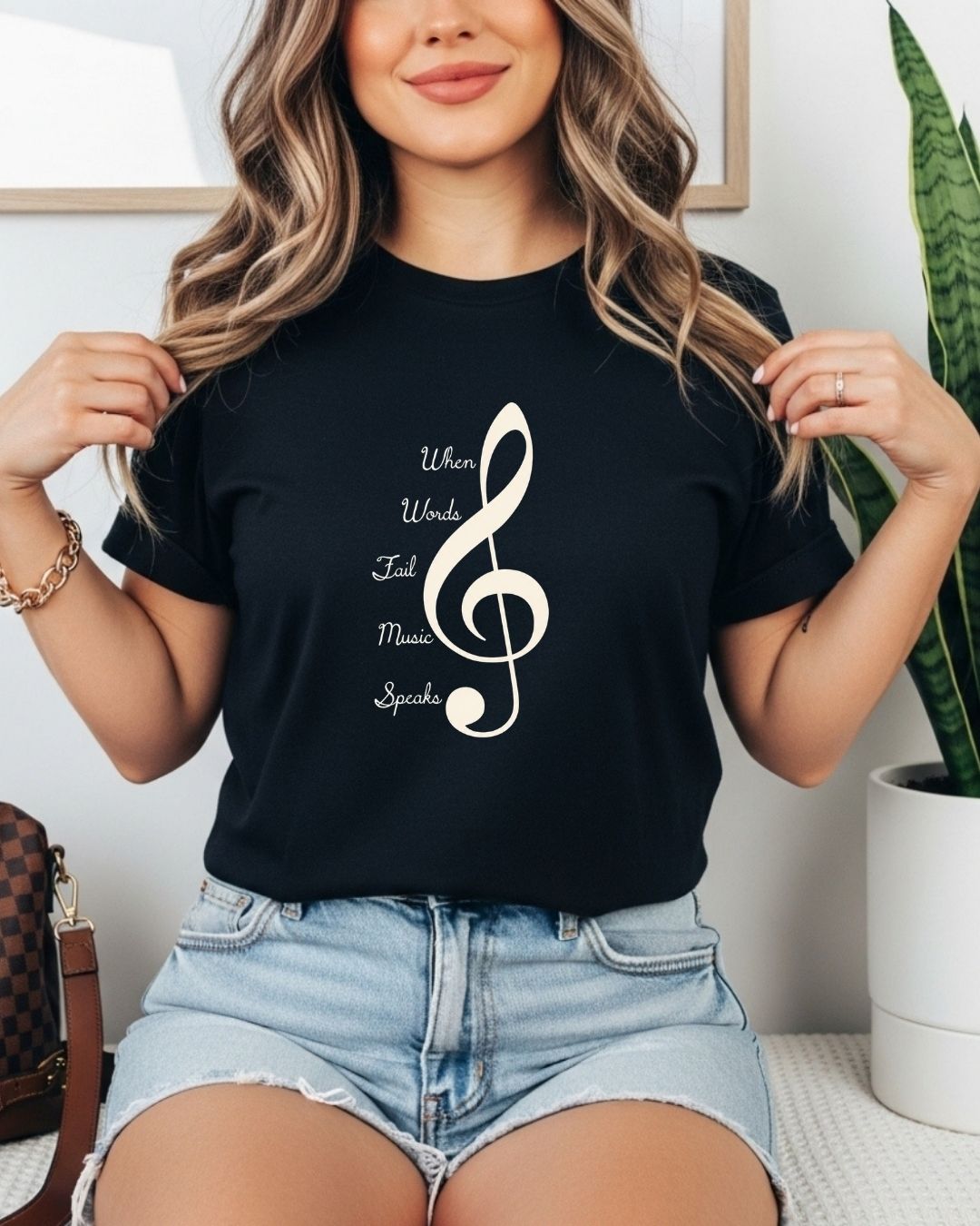 Soul Vibes Music Cotton T-Shirt