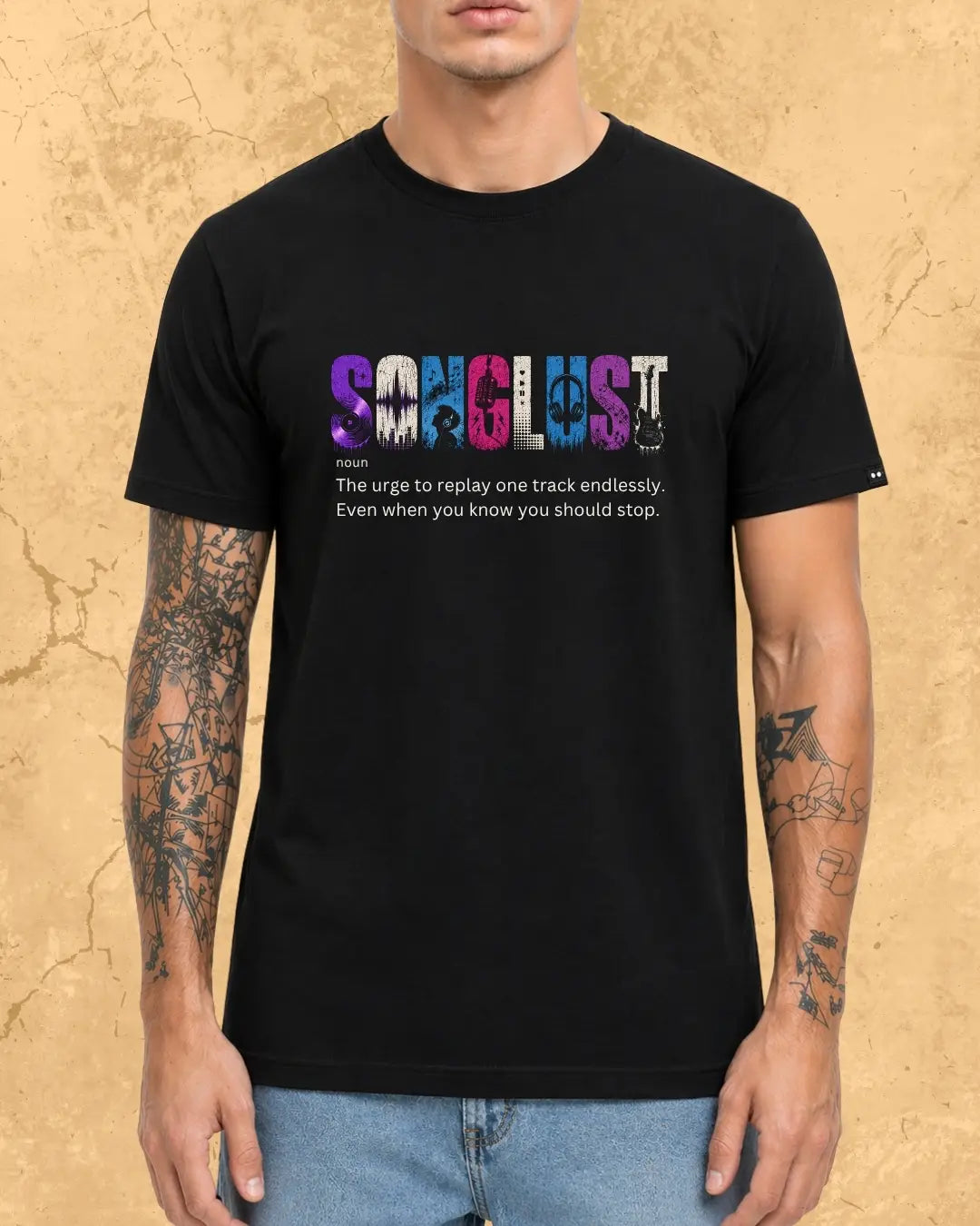Hinglish Music Dictionary Cotton Tshirt