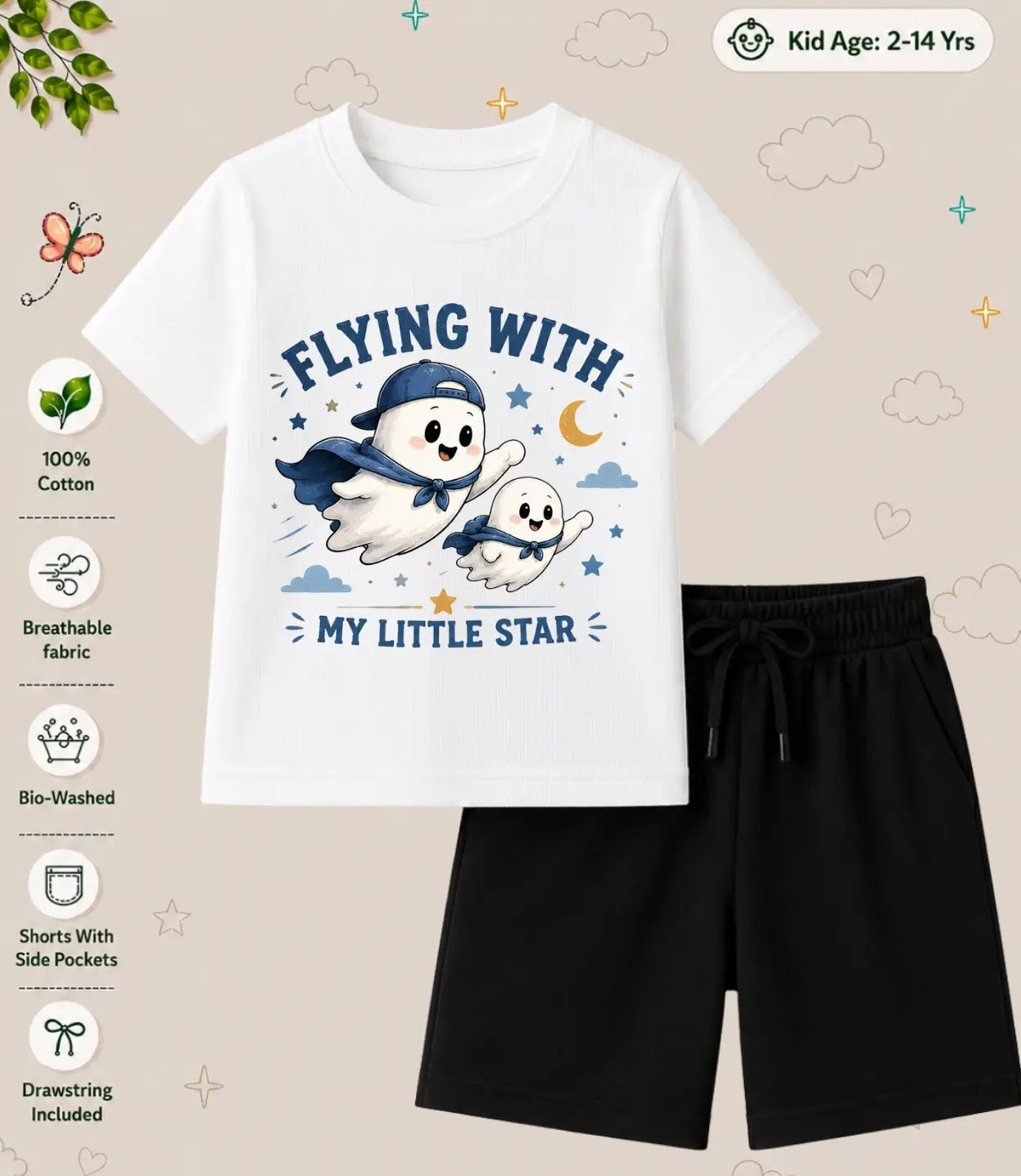 Mom - Dad Loving Kid Co-ord Set