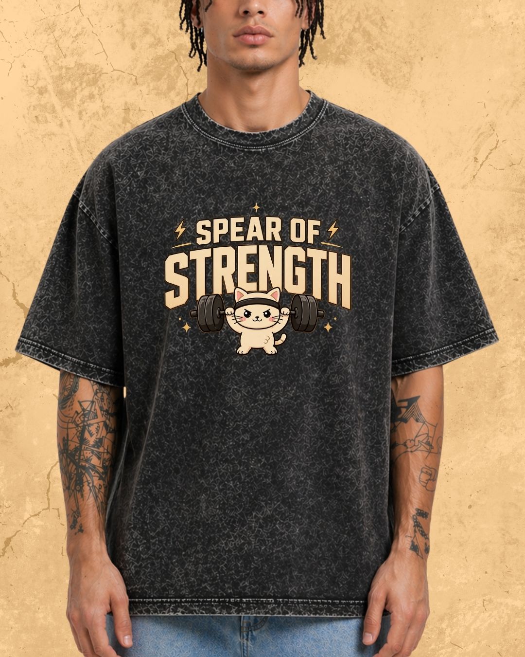 Meow Workout Cotton Tee