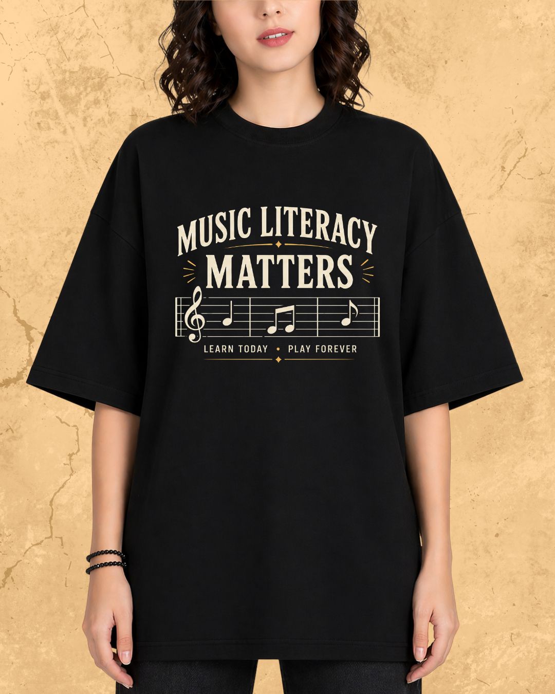 Music Literacy Matters Cotton T-Shirt