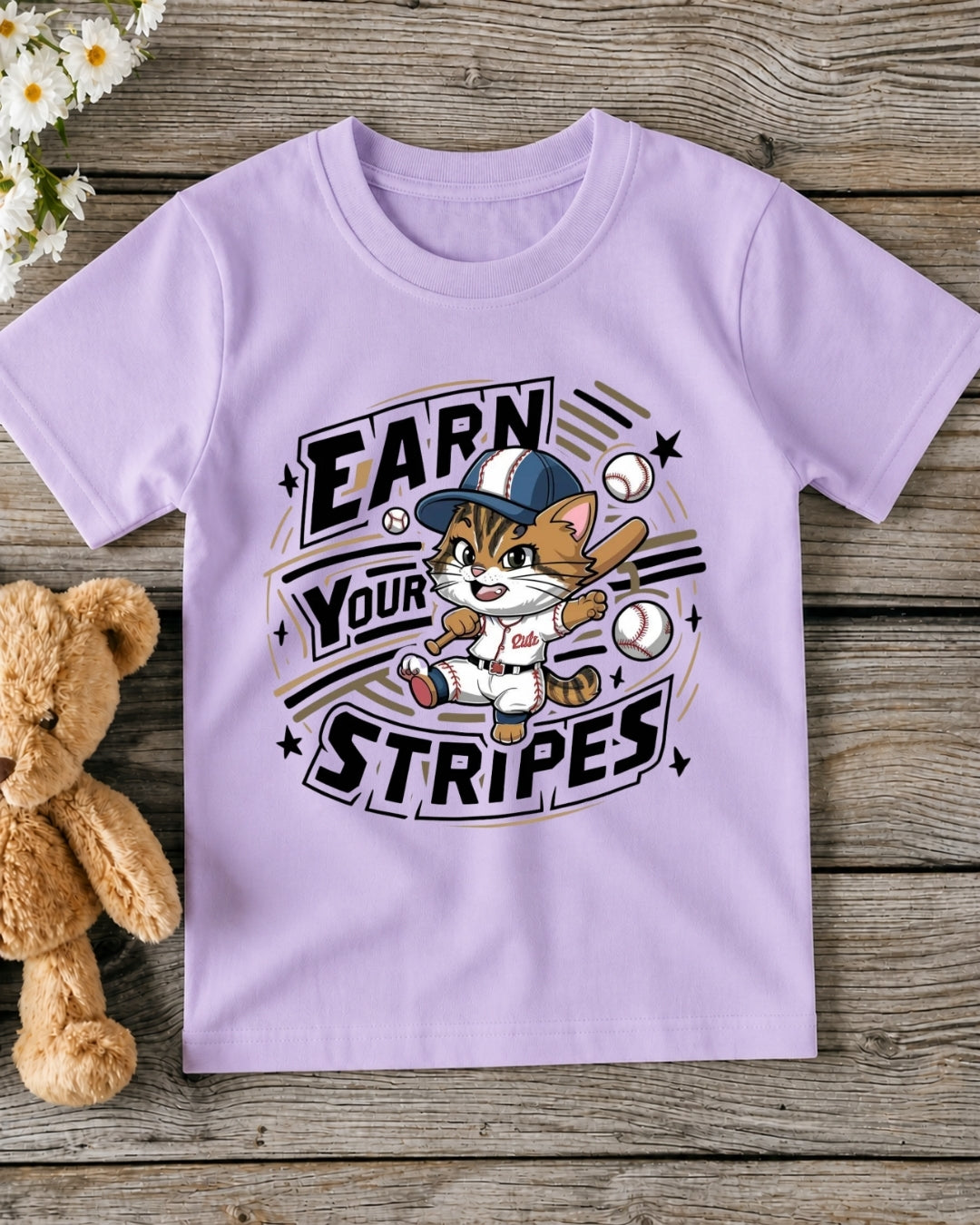 Earn Your Stripe kid Cotton Tshirt