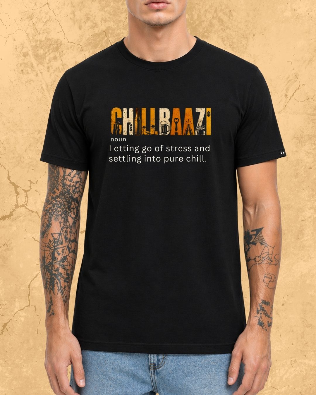 Hinglish Beer Dictionary Cotton Tshirt