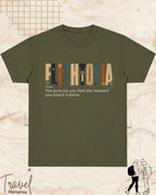 Travel Dictionary Cotton Tshirt