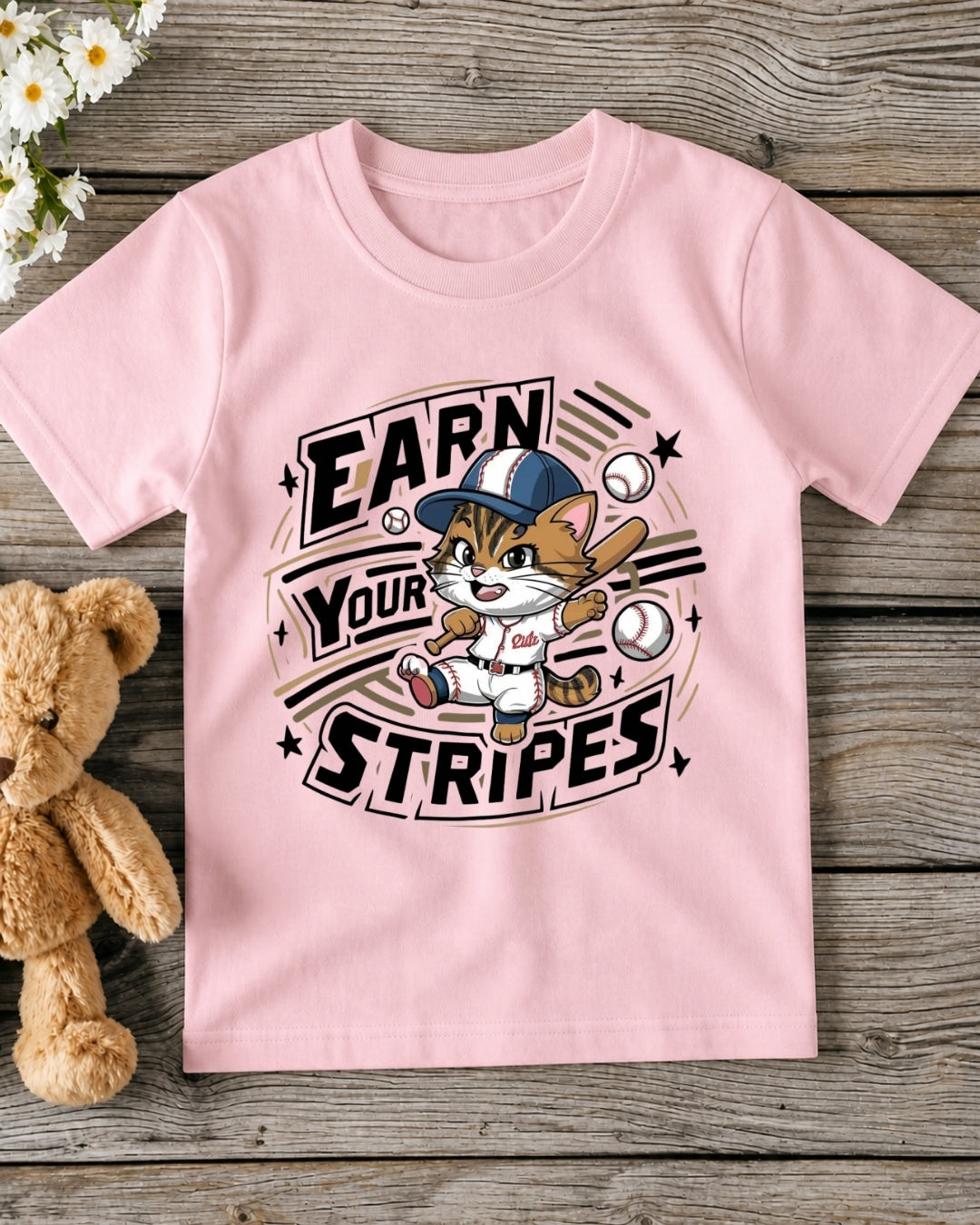 Earn Your Stripe kid Cotton Tshirt