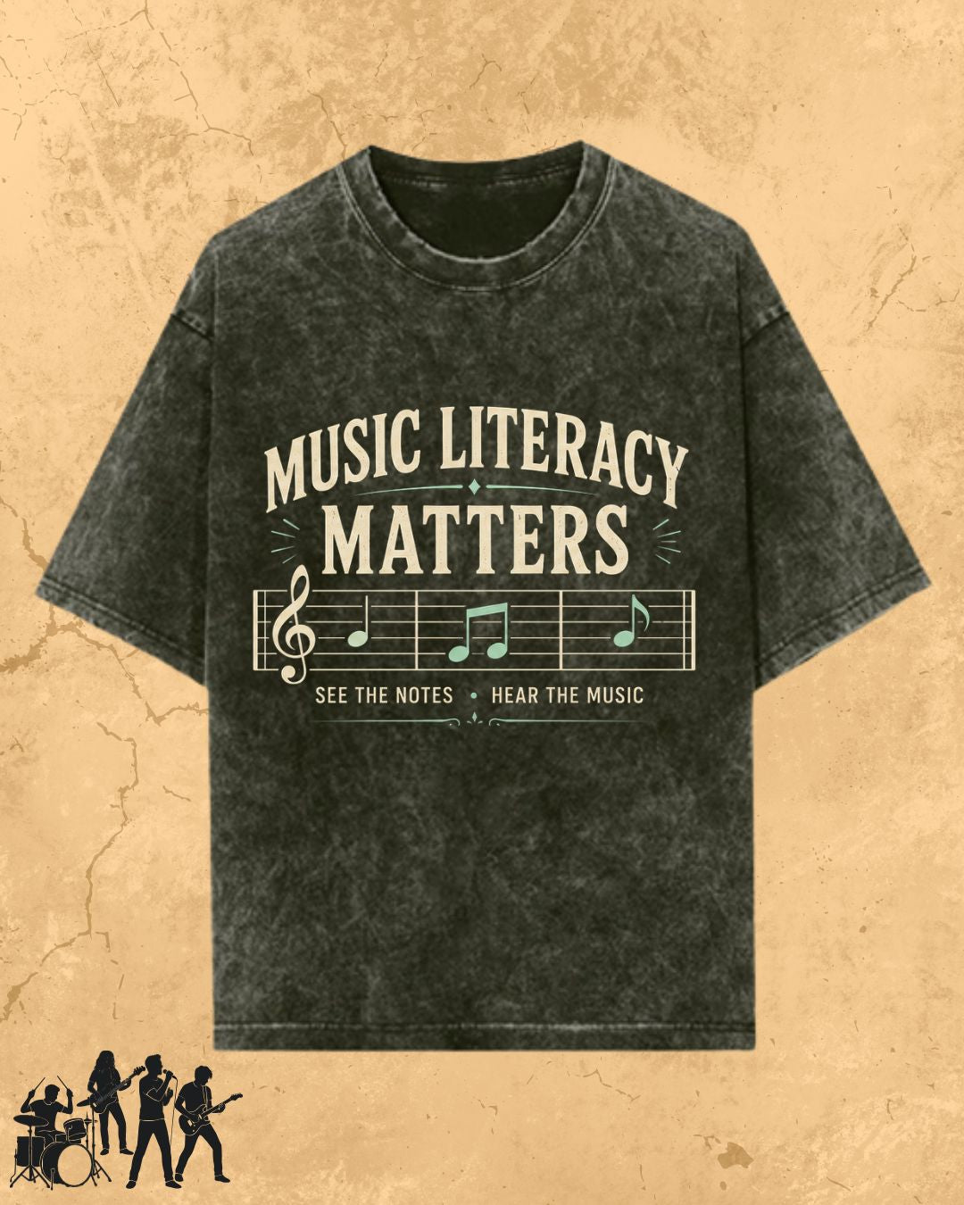 Music Literacy Matters Cotton T-Shirt