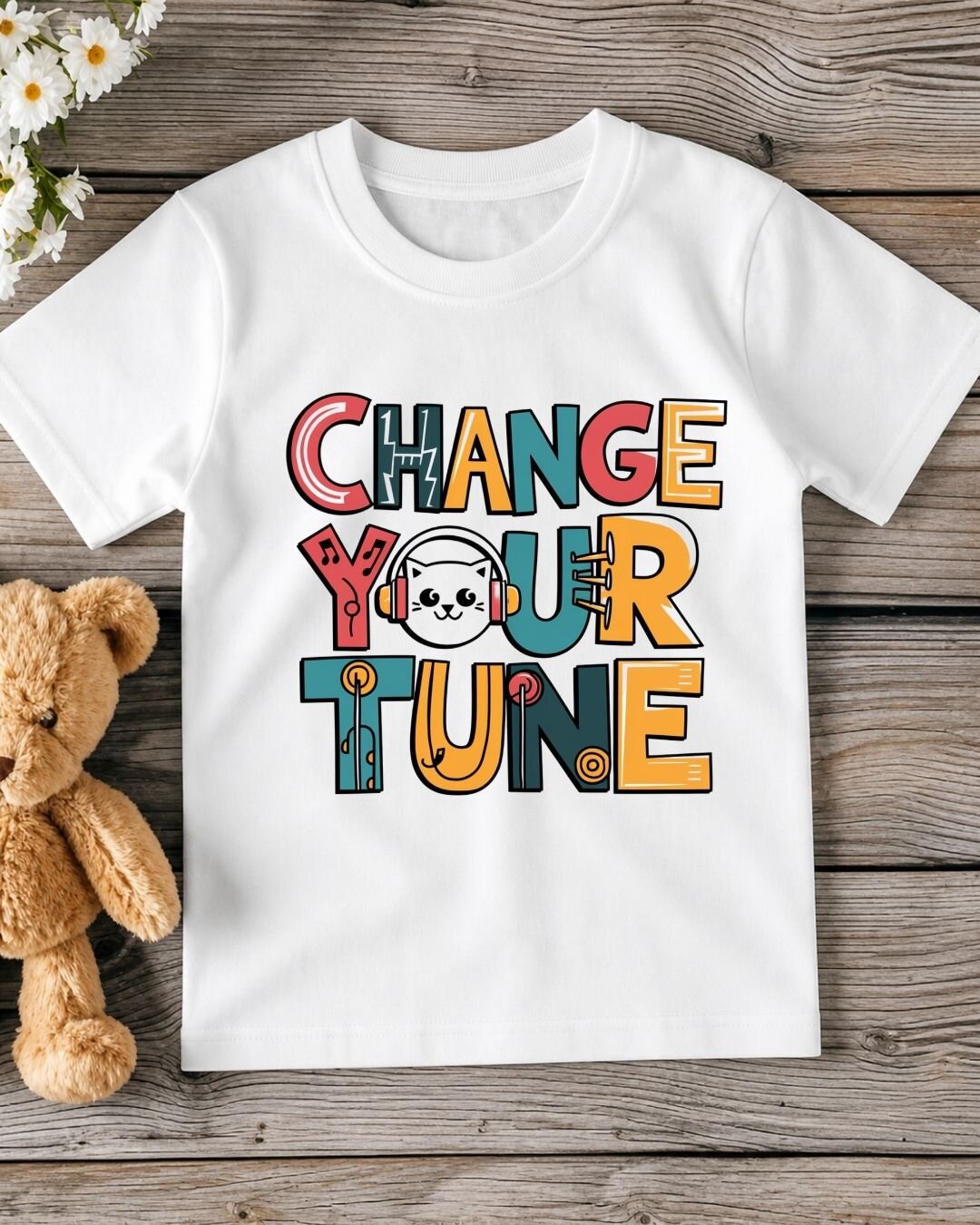 Music Kid Cotton Tee