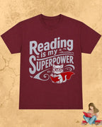 Purrfect Reader Cotton Tshirt