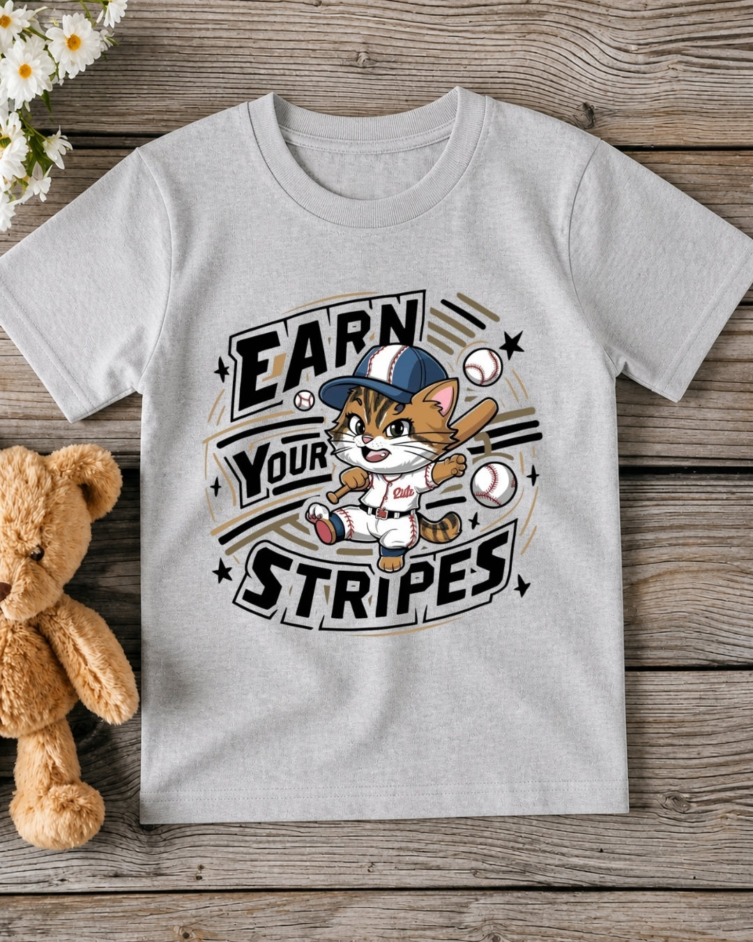 Earn Your Stripe kid Cotton Tshirt