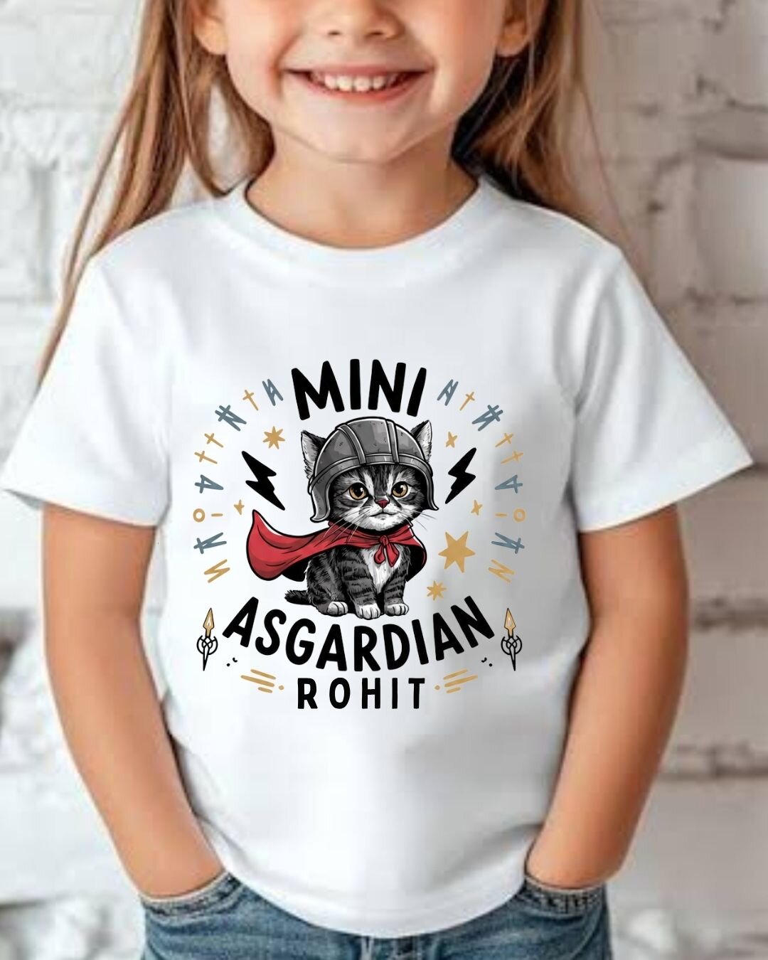 Playful Custom Kid Cotton Tshirt