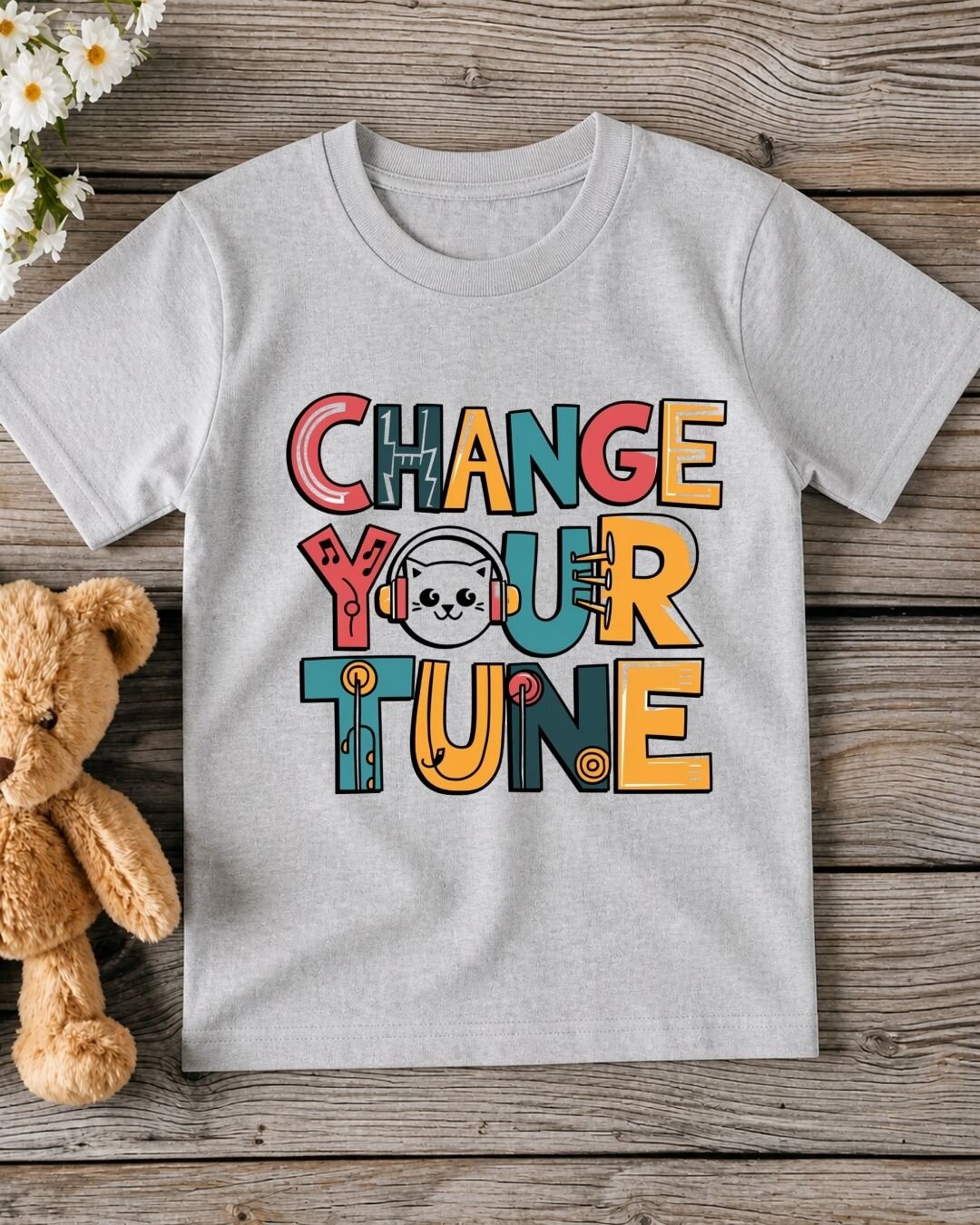 Music Kid Cotton Tee