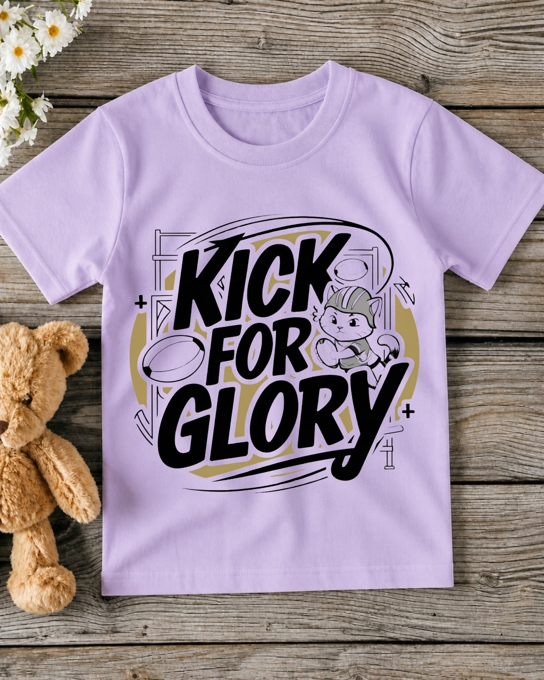 Kick The Glory kid Cotton Tshirt
