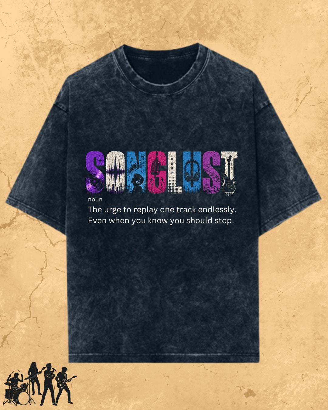 Hinglish Music Dictionary Cotton Tshirt