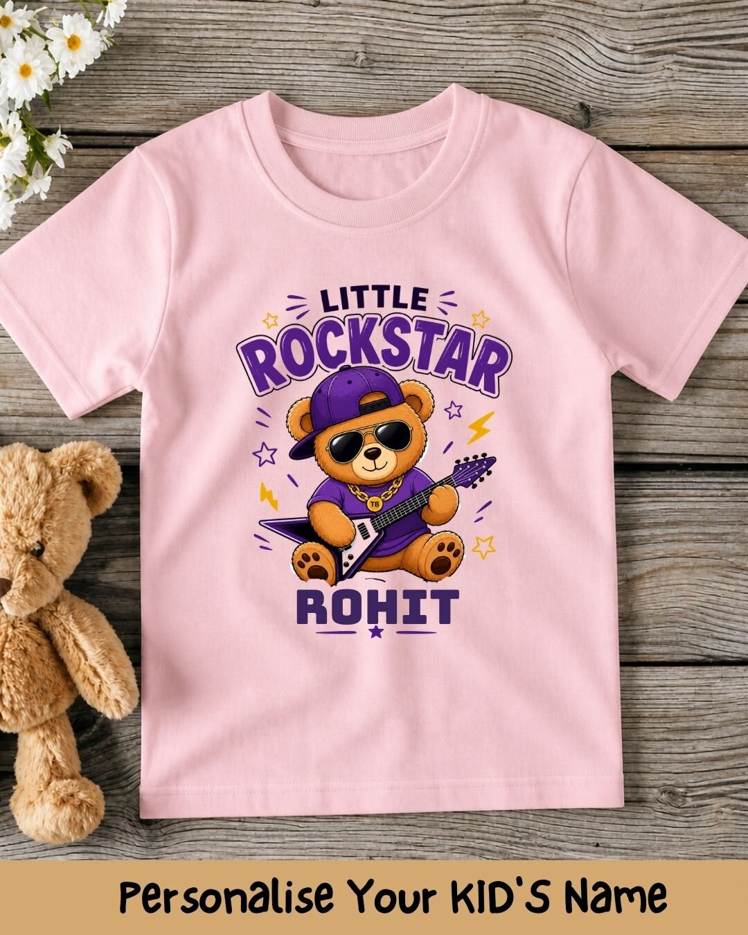 Rockstar Custom Kid's Cotton Tee