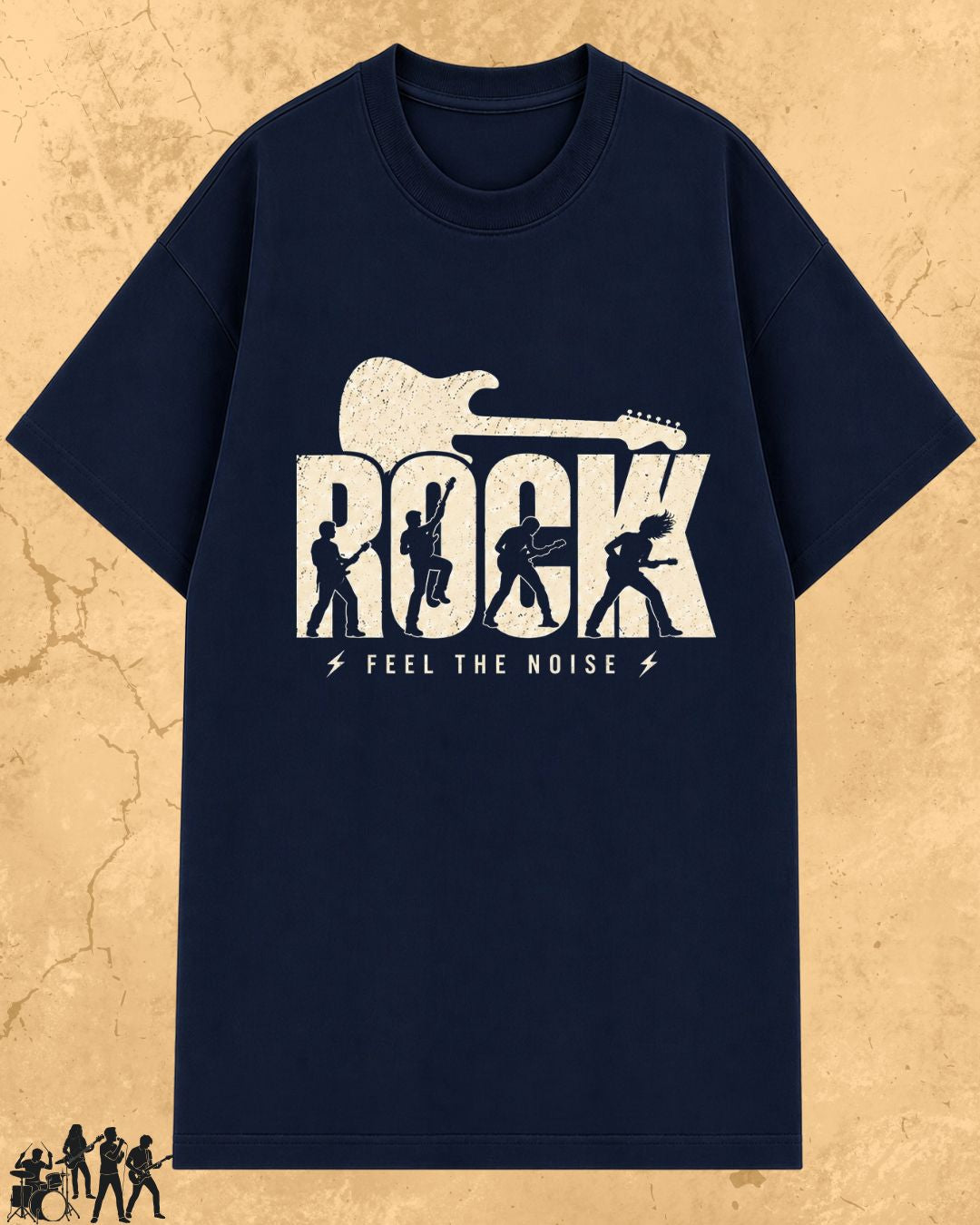 Rock Music Cotton Tshirt