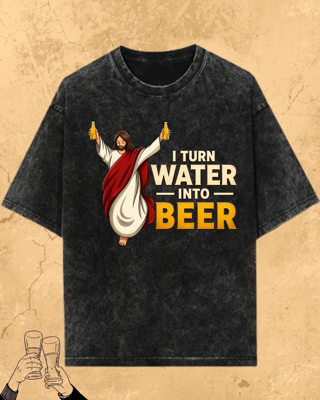Mythic Beer Warrior Cotton T-Shirt
