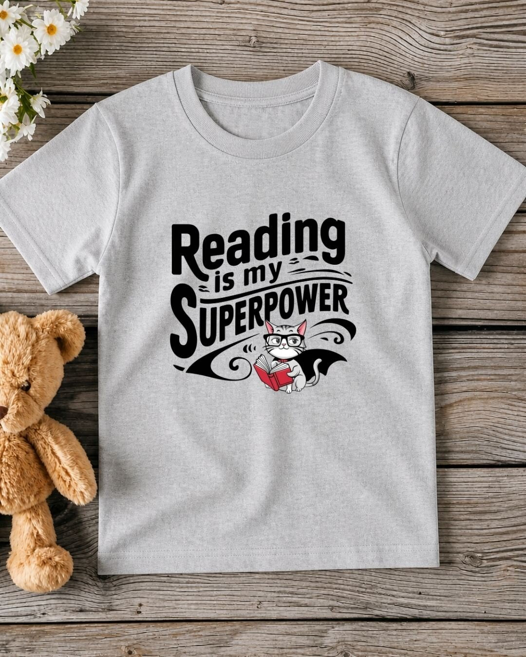 Literacy Kid Cotton Tee