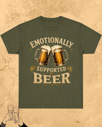 Beer Bond Statement Cotton T-Shirt