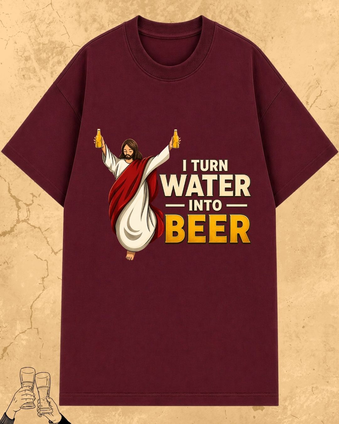 Mythic Beer Warrior Cotton T-Shirt