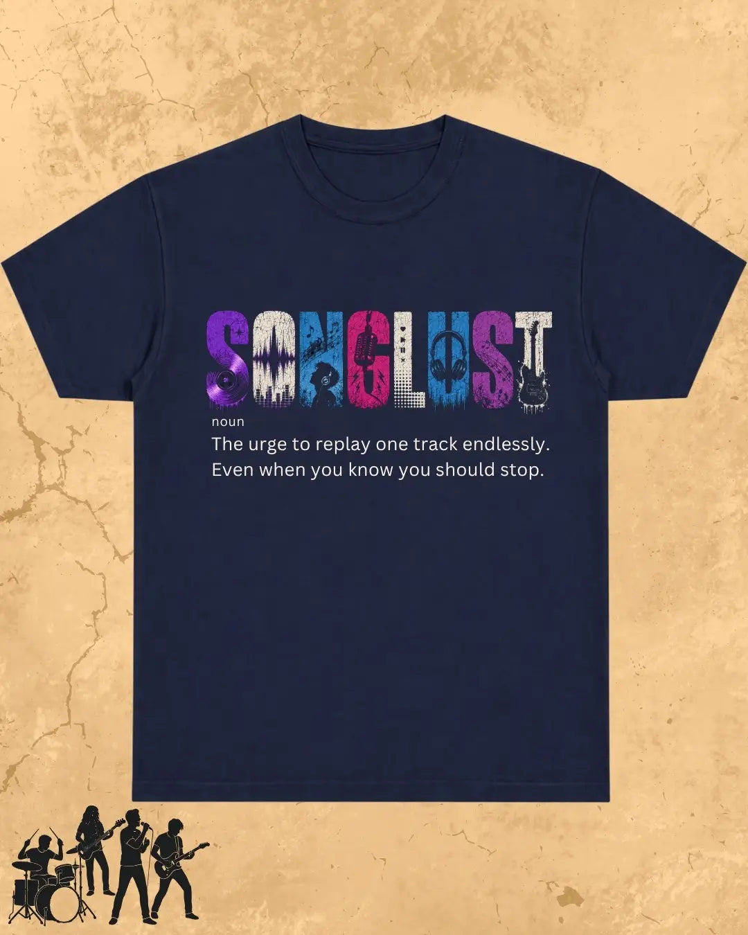 Hinglish Music Dictionary Cotton Tshirt