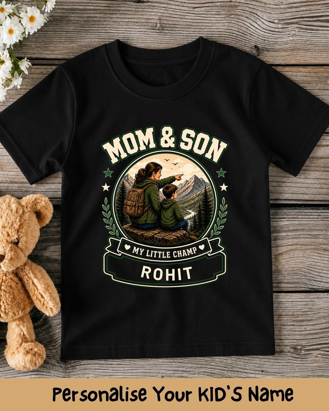 Family Bond Custom Kid's Cotton Tee