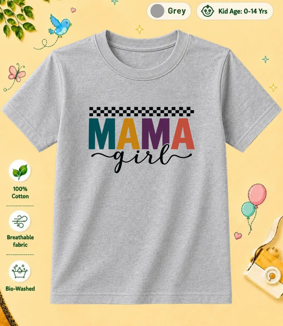 DAD & MOM Treasure kids Cotton Tee