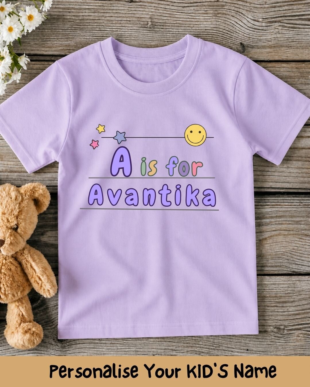 Back To School Custom Kid Cotton Tee