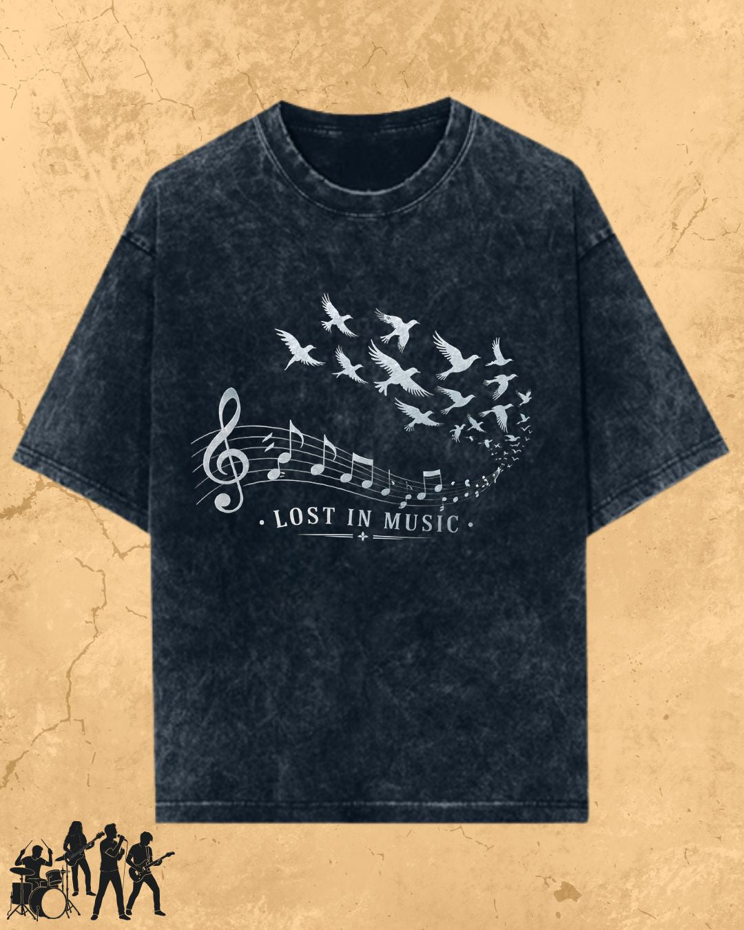 Music Freedom Cotton Tshirt