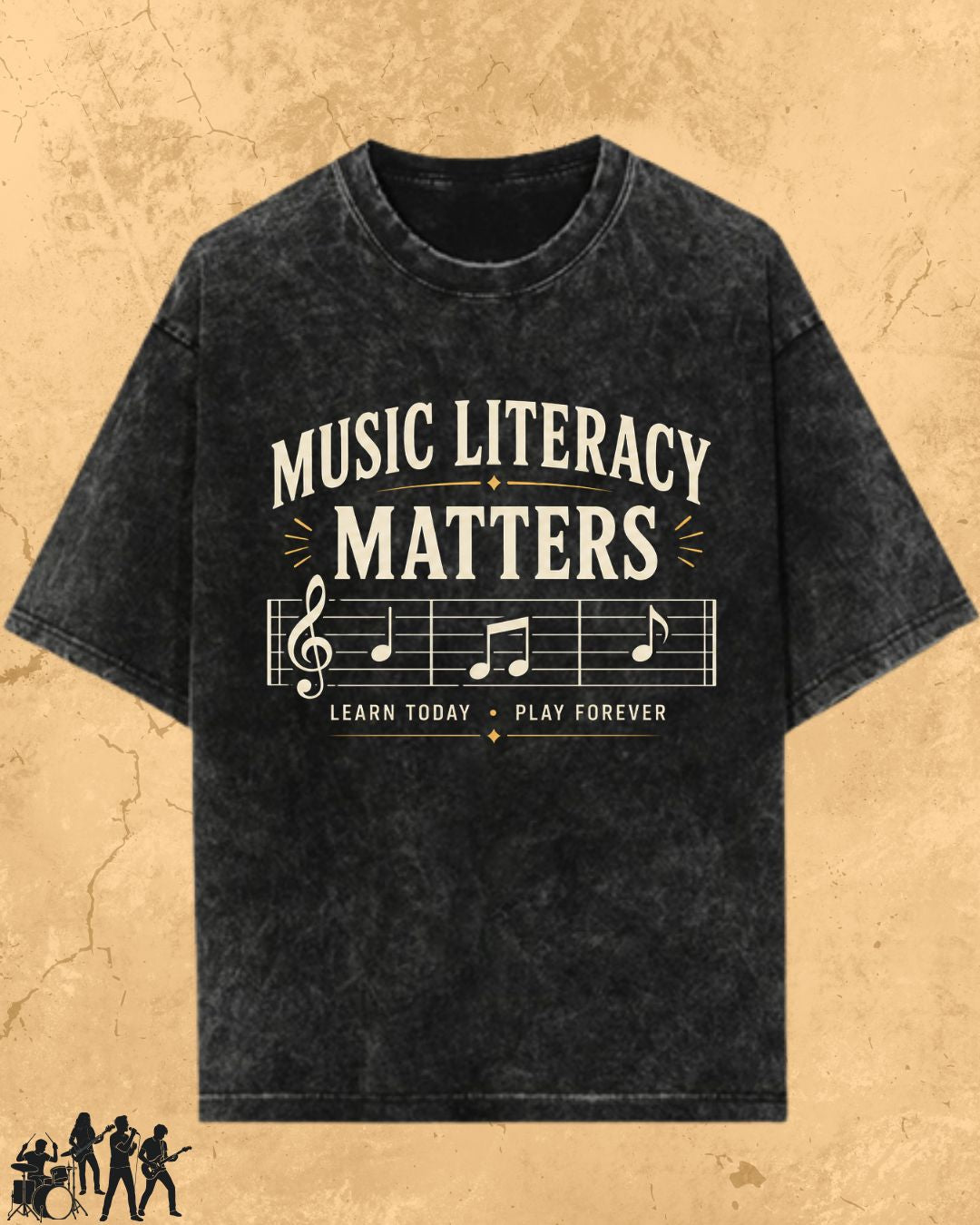 Music Literacy Matters Cotton T-Shirt