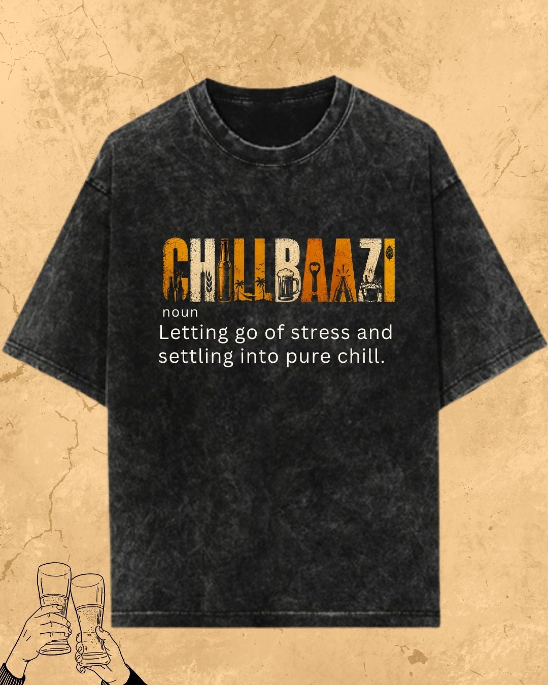 Hinglish Beer Dictionary Cotton Tshirt